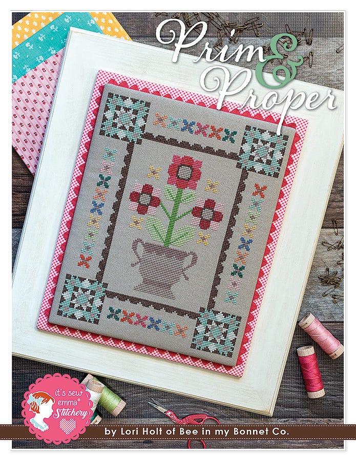 Prim & Proper Cross Stitch Pattern