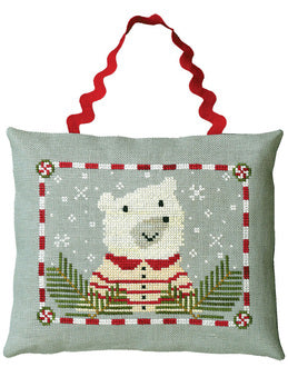 Peppermint Polar Bear Pattern Only